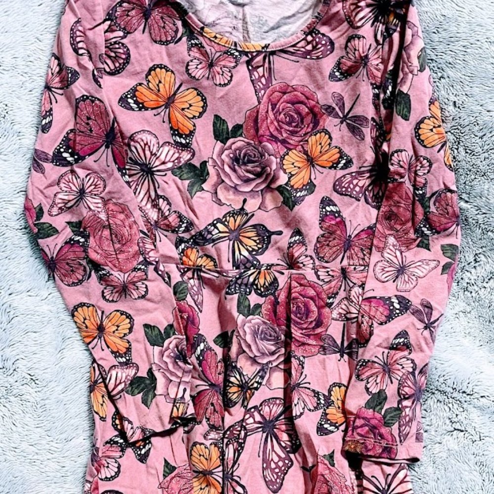 Girls Children's Place Long Sleeve Dress Size 7/8